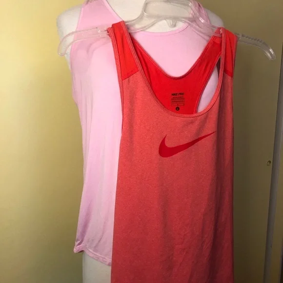 Nike Red and Pink Tank Tops bundle - Picture 1 of 11